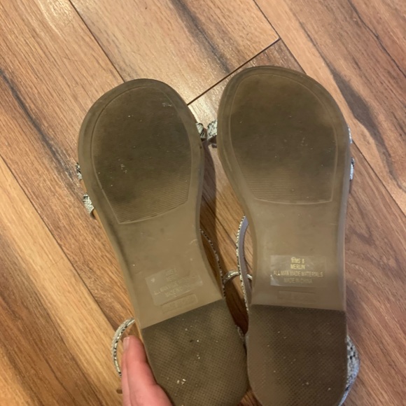 Report Faux Snakeskin Sandals - Picture 6 of 6